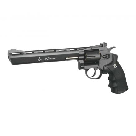 Пневматический револьвер ASG Dan Wesson 8" Grey